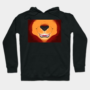 Dark Nose - Red Mane Lion Hoodie